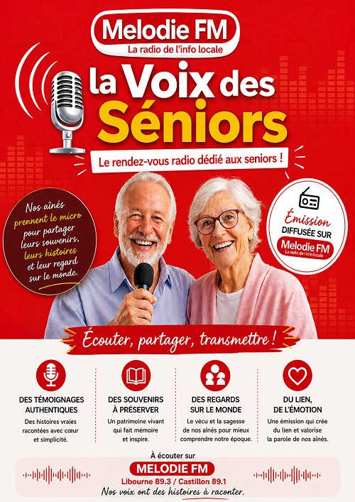 Affiche la voix des sniors